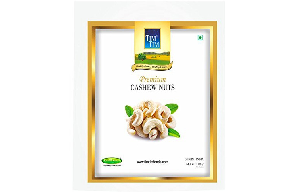 Tim Tim Premium Cashew Nuts    Box  100 grams